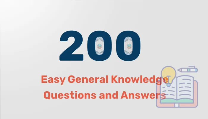 Easy General Knowledge Questions